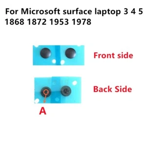 2 piezas Nuevo para Surface Laptop 3 1868 Laptop 4 5 pies de goma 1958 1952 1978 Negro - Imagen 1 de 2