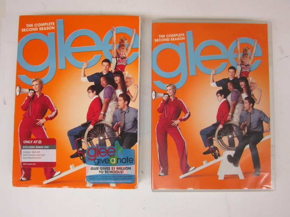 Glee: The Complete Second Season (DVD, 2011, 7-Disc Set)- W/BONUS DISK   FREE SH - Image 1 of 4