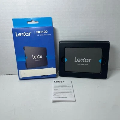 LEXAR NQ100 2.5 " SATA 6 GB/S 240GB SOLID STATE DRIVE. New, Open Box. - Image 1 of 4