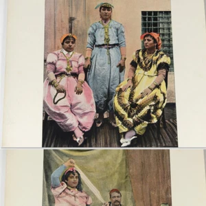 Tunisia Tunis North Africa 1890s color photo book - traditional dress costume - Picture 1 of 1