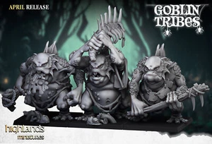 Troll Duende Miniatura Tribus Duende Pantano - Modelos a Escala de 32 mm - Imagen 1 de 5