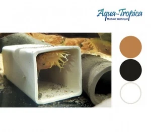 Aqua-Tropica Welshöhle Fronteingang Eckig - Tonhöhle, Welshöhle, Laichöhle für L