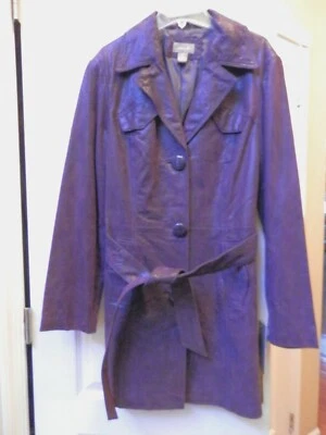 NOVA JAQUETA DE COURO FEMININA KENAR, tamanho 14 - Imagem 1 de 4