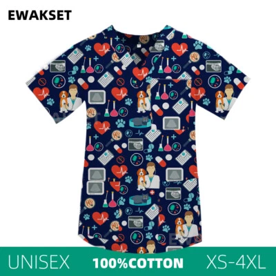 New Operating Room Medical Uniform Scrubs Hospital Working top pant Scrubs sets - Image 1 of 4