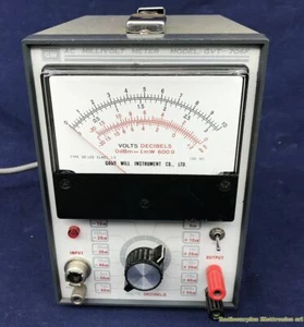 AC Milivoltios Meter GW Modelo:GTV-706F - Imagen 1 de 2
