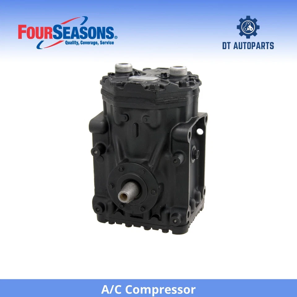 For 1966-1967 Jeep Commando 3.7L V6 A/C Compressor 4 Seasons - Image 1 of 4