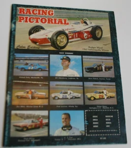 RACING PICTORIAL MAGAZINE 1962 SUMMER EDITION RODGER WARD FOYT FIREBALL ROBERTS - Picture 1 of 1