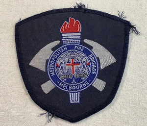 VERALTETER VINTAGE Melbourne Australia Metropolitan Fire Brigade Department Patch - Bild 1 von 3