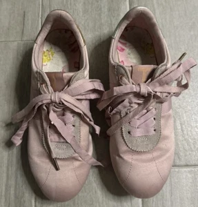 Ted Baker London Pink Satin Sneakers Size 37.5 GUC - Picture 1 of 10