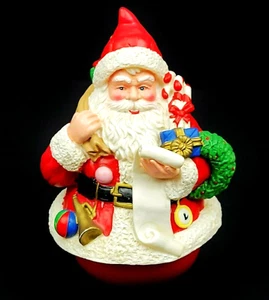 Holly Tree Roly Poly Santa Claus Musical Plays Here Comes Santa  151R - Picture 1 of 9