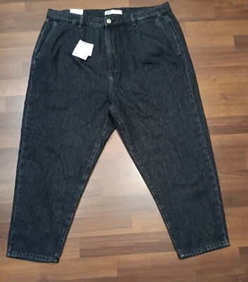 Jeans negros chinos holgados de Zara para hombre talla 36 EE. UU. (46 EUR) NUEVOS Foto 1 de 4