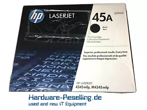 HP 45A (Q5945A) Noir Cartouche De Toner - Photo 1/2