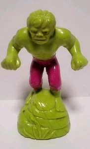 VINTAGE 1979 IDEAL MARVEL HULK ROLLING SMASH UP 5" FIGURE GAME PIECE - WORKS - Picture 1 of 4