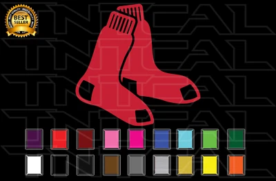 Boston Red Sox Decal Sticker Baseball Team Logo MLB Vinyl - Car Window Wall - Image 1 of 2