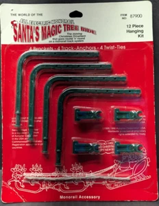 Kit da appendere monorotaia elettrica cavalcabile albero di Natale magico Babbo Natale vintage - Foto 1 di 1