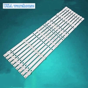 New LED Strips For Toshiba 49L310U 49L420U K490WD7 A1 A-CNK49D656 LC490DUY-SHA2 - Picture 1 of 5