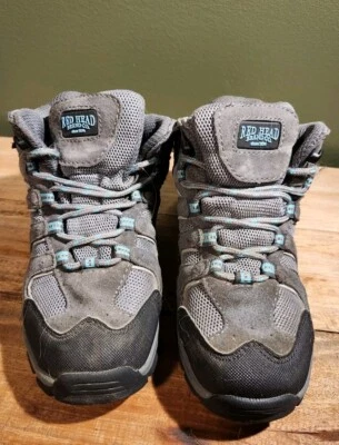 Botas impermeables de gamuza para senderismo Red Head Zipline jóvenes niños talla 1M Foto 1 de 4