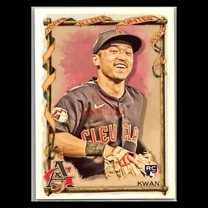 2023 Topps Allen Ginter - #181 Steven Kwan RC - Cleveland Guardians - Picture 1 of 2