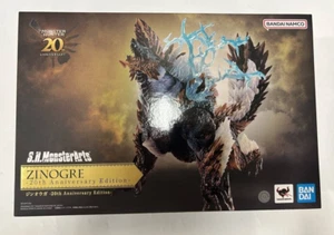 S.H.MonsterArts Zinogre Edición 20 Aniversario Monster Hunter SHM Juegos Juguete - Imagen 1 de 8