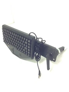 TG3 Brite KBA-BLTX-B4337-3 Keyboard For Police W/ Backlit, Back mount, WORKING - Afbeelding 1 van 9