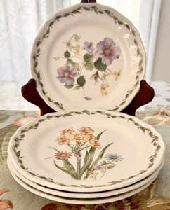 NORITAKE Set di 4 piatti da insalata casual gourmet fiori da giardino 8 1/4" - Foto 1 di 3