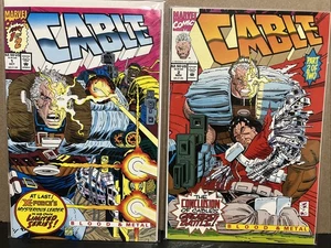 Cable Blood & Metal #1-2 NM Marvel Comics Combine Shipping 1992 - Picture 1 of 3