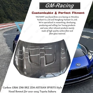 Carbon GR86 ZN8 BRZ ZD8 ARTISAN SPIRITS Style Hood Bonnet for 21-25 Toyota Subar - Picture 1 of 9