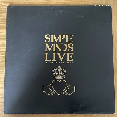 Simple Minds Live in the City of Light Vinyl 2LP Gatefold VG/VG Play tested - Image 1 of 4
