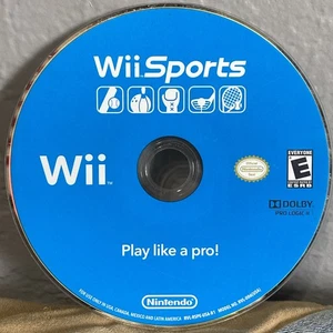 Wii Sports (Nintendo Wii) Kratzer ungetestet Verkauf wie abgebildet - Bild 1 von 4