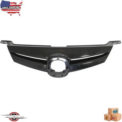 Fits 2006 2007 2008 Mazda 6 New Front Grille Assembly Black Plastic MA1200177 Foto 1 de 4