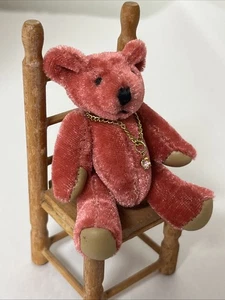 De colección Oriental Trading Co Or Russ Piedra Natal Osos Rosa - Octubre - Imagen 1 de 11