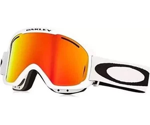 Máscara de esquí Oakley O-Frame 2.0 Pro M blanco mate caqui snowboard caja abierta - Imagen 1 de 3