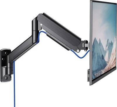 WALI Computer Monitor Wall Mount for 17 to 32 Inch Screens, 32 Inch, Black  - Image 1 of 4