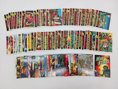 1994 Topps Mars Attacks Trading Cards Deluxe Reissue Complete Base Set of 100 - Image 1 of 4