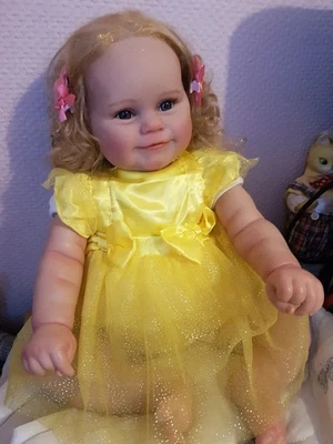 Bébé Reborn poupée, magnifique et grande 60 cm - Photo 1/4