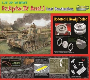 DRAGON 6729 1/35 1/35 Pz.Kpfw.IV Ausf.J Kit Modelo Última Producción - Imagen 1 de 6