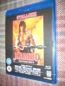 RAMBO FIRST BLOOD PART II BLU RAY SYLVESTER STALLONE BRAND NEW & SEALED FREE P&P - Picture 1 of 2