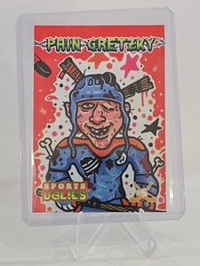 Adesivo parodia 2021 Sports Uglies #5 Pain Gretzky (Wayne)  - Foto 1 di 2
