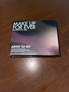 MAKE UP FOR EVER - Mini Artist To Go Eyeshadow Palette 100 WHATEVER BLACK - Picture 1 of 2