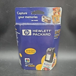 HP Original 23 Tri-Color Ink Cartridge C1823D Genuine - Picture 1 of 5