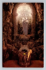 Postal antigua de recuerdo de West Bend IA-Iowa, Gruta de la Redención, antigua vintage - Imagen 1 de 2