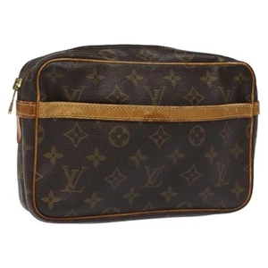 LOUIS VUITTON Monogram Compiegne 23 Clutch Tasche M51847 LV Auth fm4345 - Bild 1 von 19