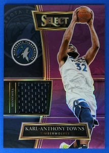 2021 Panini Select Karl-Anthony Towns Purple Prizms /99 #SS-KAT MEM Timberwolves - Bild 1 von 10