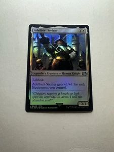 Adelbert Steiner casi nuevo Final Fantasy Foil Magic The Gathering Magic The Gathering casi nuevo - Imagen 1 de 2