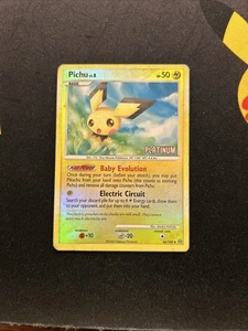 Pichu 45/100 MP Stamped Reverse Holo - Vintage Pokemon Karte - Burger King (4s) - Bild 1 von 4