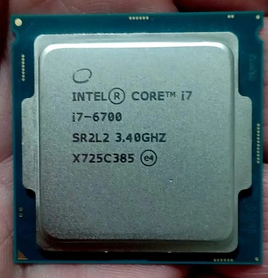 INTEL CORE I7-6700 SR2L2 LGA1151  3.4.GHz 6th Gen.PC/CPU#X725C385 - Image 1 of 4