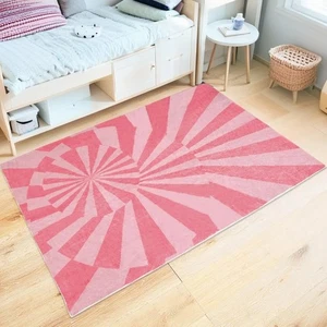 Alfombra de línea ligera simple imitación cachemir suave mullida alfombra de área para dormitorio Li... - Imagen 1 de 7