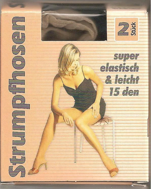 4 Paar 15den Feinstrumpfhosen zart glänzend div. Haut-Farben Gr. 36-40 bis 44-46 - Bild 1 von 1