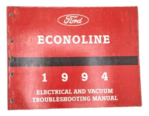 Ford Econoline 1994 original diagramas de cableado EVTM manual 94 aspiradora eléctrica - Imagen 1 de 10
