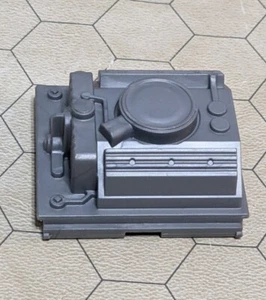 Fisher Price Construx Gray Engine Original Part (3x3)  2" x 2"  - Picture 1 of 7